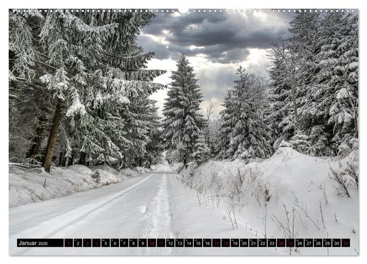 Produktbild: Landschafts-Fotografie Erzgebirge (Wandkalender 2026 DIN A2 quer), CALVENDO Monatskalender