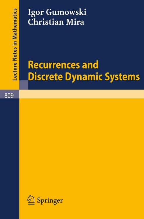 Produktbild: Recurrences and Discrete Dynamic Systems
