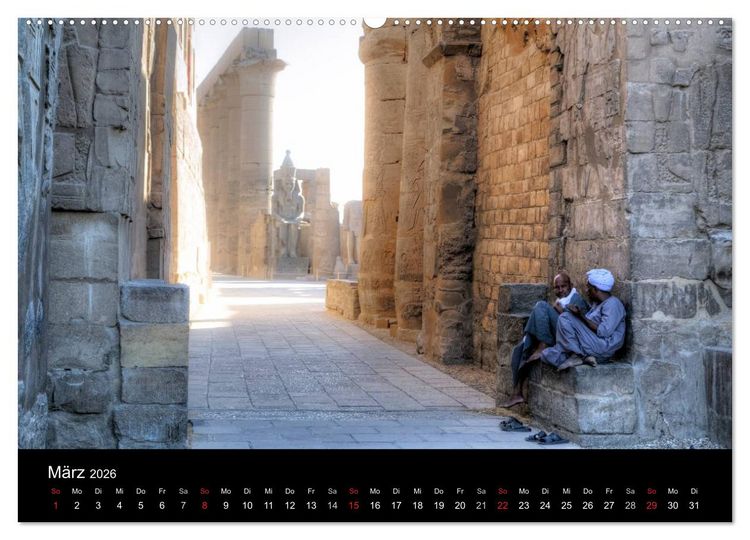 Produktbild: &Auml;gypten (hochwertiger Premium Wandkalender 2026 DIN A2 quer), Kunstdruck in Hochglanz