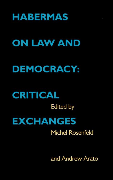 Produktbild: Habermas on Law and Democracy