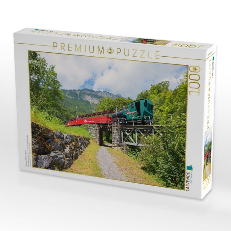 Produktbild: CALVENDO Puzzle Brienzer Rothornbahn | 1000 Teile Lege-Gr&ouml;&szlig;e 64x48cm Foto-Puzzle f&uuml;r gl&uuml;ckliche Stunden