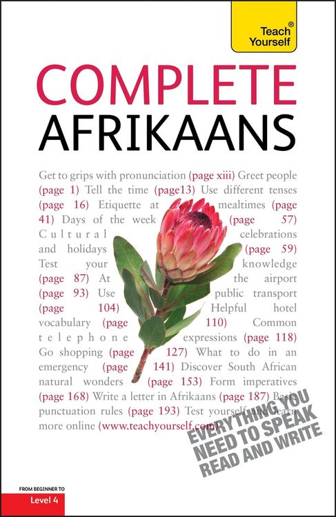 Produktbild: Complete Afrikaans Beginner to Intermediate Book and Audio Course
