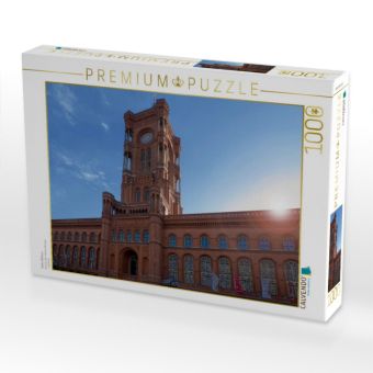 Produktbild: CALVENDO Puzzle Rotes Rathaus | 1000 Teile Lege-Gr&ouml;&szlig;e 64x48cm Foto-Puzzle f&uuml;r gl&uuml;ckliche Stunden