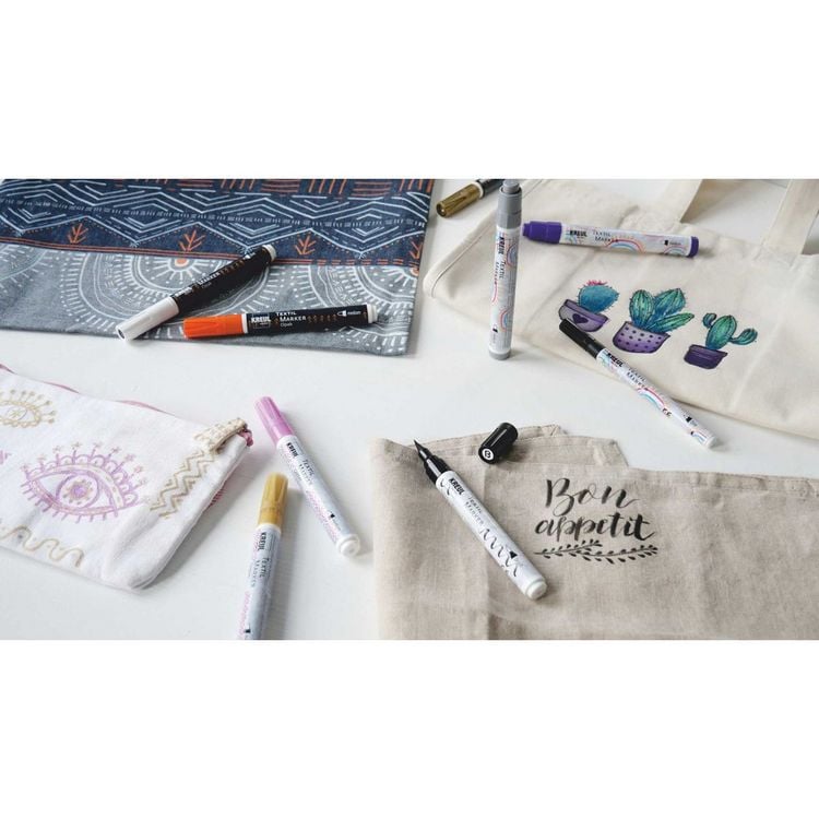 Produktbild: KREUL Textil Marker medium Junior 18er Set