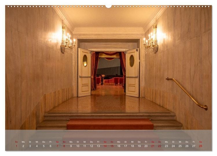 Produktbild: Teatro La Fenice (hochwertiger Premium Wandkalender 2026 DIN A2 quer), Kunstdruck in Hochglanz