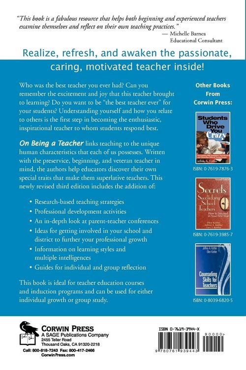 Produktbild: On Being a Teacher