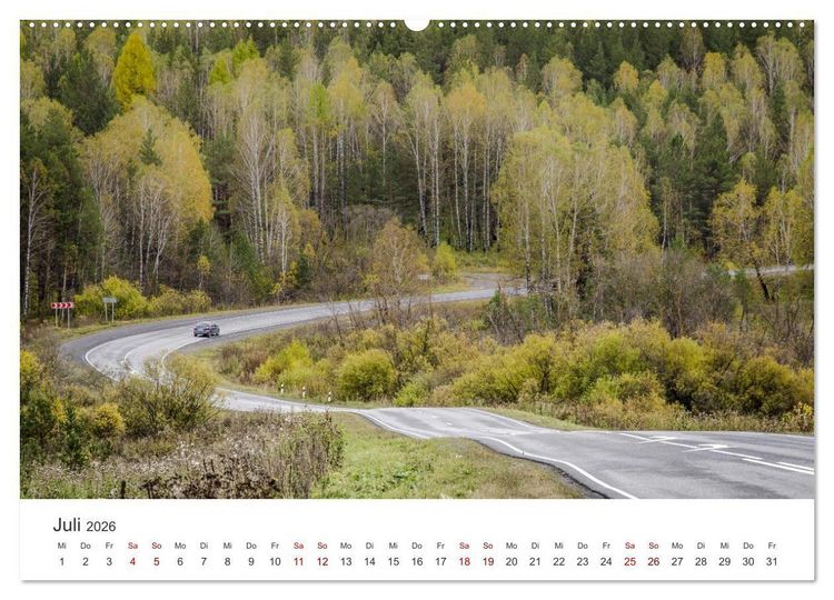Produktbild: Uralgebirge - Das wundersch&ouml;ne Gebirge zwischen Asien und Europa. (hochwertiger Premium Wandkalender 2026 DIN A2 quer), Kunstdruck in Hochglanz