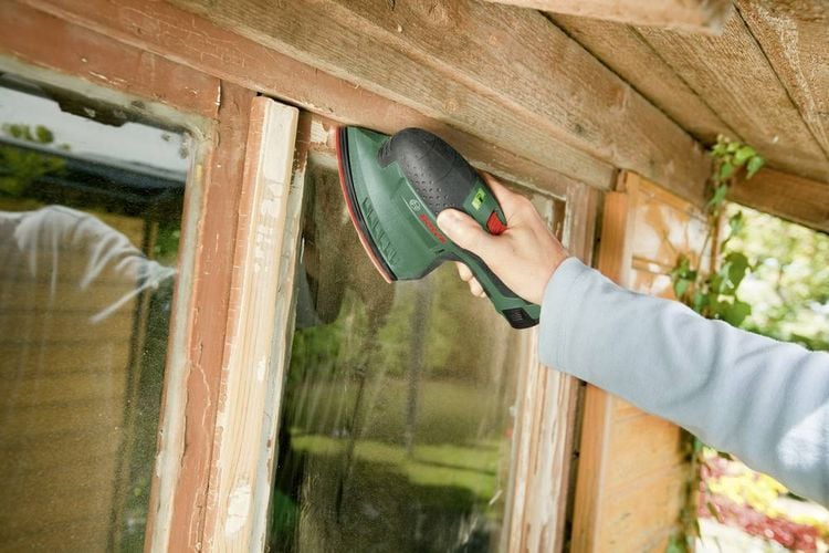 Produktbild: Bosch Home and Garden EasySander 12 0603976909 Akku-Multischleifer inkl. Akku, inkl. Koffer 12 V 2 Ah Anzahl mitgelieferte Akkus 1