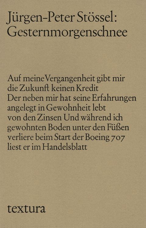 Produktbild: Gesternmorgenschnee