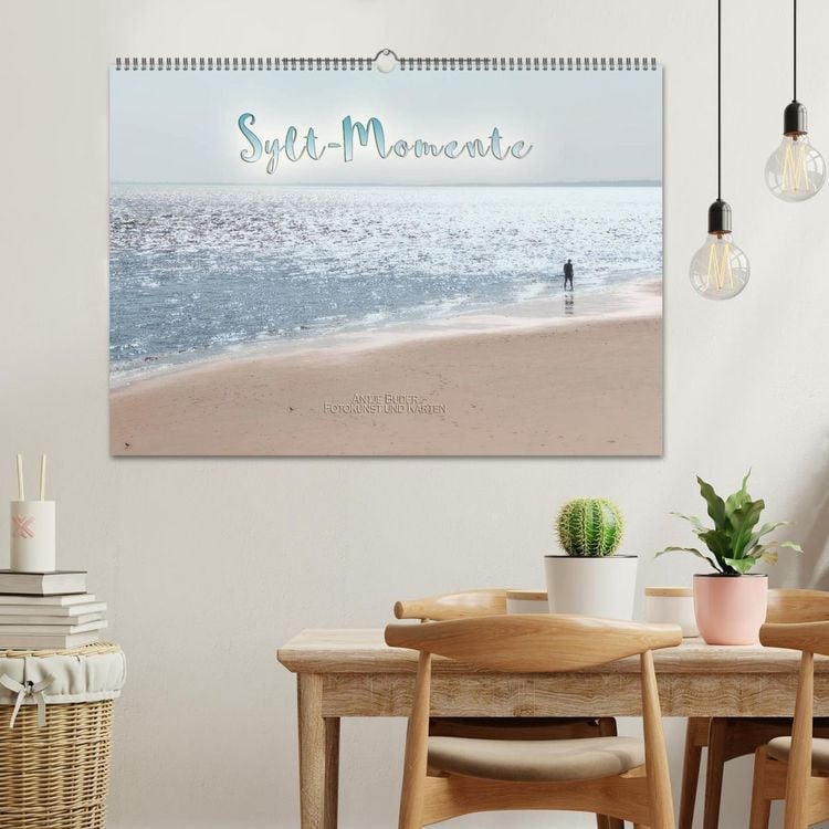 Produktbild: Sylt-Momente (Wandkalender 2026 DIN A2 quer), CALVENDO Monatskalender