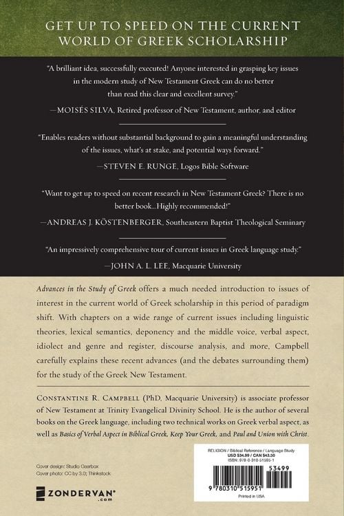 Produktbild: The Advances in the Study of Greek
