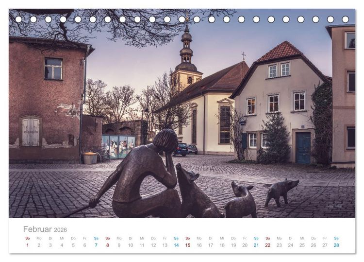 Produktbild: Schweinfurt - Stadt der Kunst und Industrie (Tischkalender 2026 DIN A5 quer), CALVENDO Monatskalender