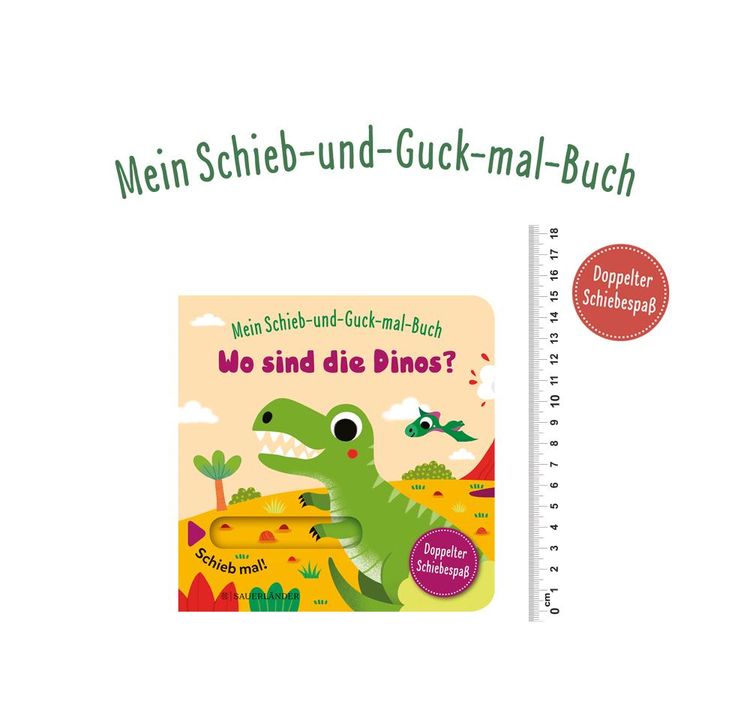 Produktbild: Mein Schieb & Guck-mal-Buch: Wo sind die Dinos?