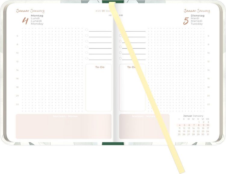 Produktbild: Daily Journal Hummingbird 2027
