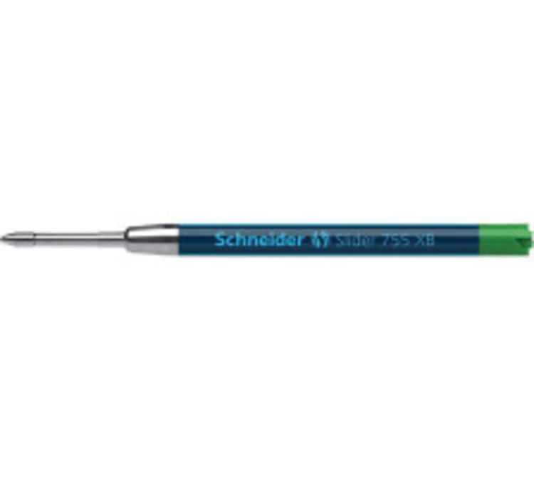 Produktbild: Schneider Kugelschreiber Mine Slider 755 XB, blau, Blisterkarte mit 1 St&uuml;ck