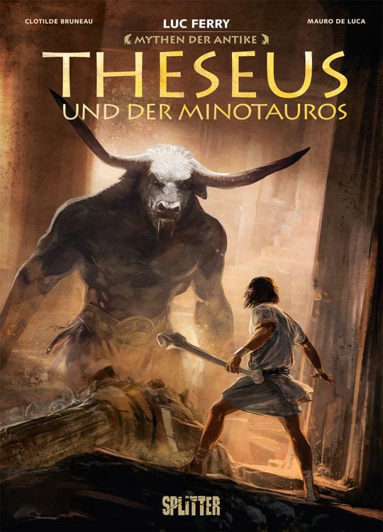 Produktbild: Mythen der Antike: Theseus und der Minotaurus (Graphic Novel)