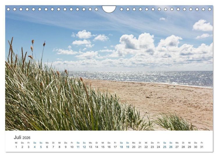 Produktbild: Bornholm - Die Sommerinsel (Wandkalender 2026 DIN A4 quer), CALVENDO Monatskalender