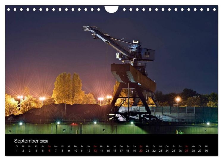 Produktbild: Duisburgs N&auml;chte (Wandkalender 2026 DIN A4 quer), CALVENDO Monatskalender