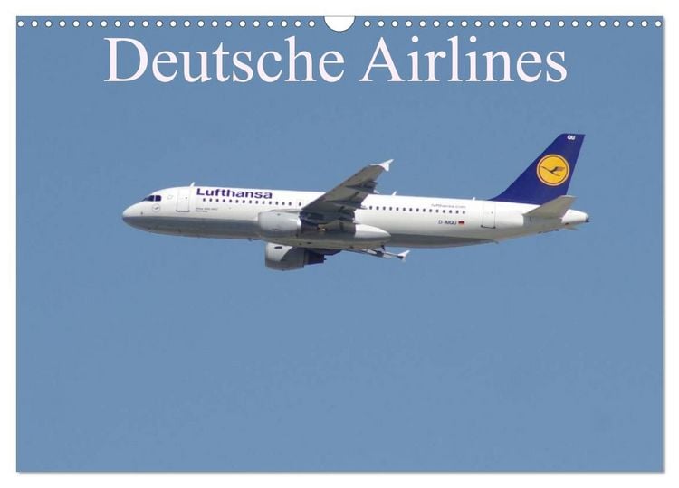 Produktbild: Deutsche Airlines (Wandkalender 2027 DIN A3 quer), CALVENDO Monatskalender