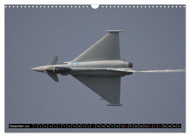 Produktbild: Augenblicke in der Luft: Eurofighter Typhoon (Wandkalender 2026 DIN A3 quer), CALVENDO Monatskalender