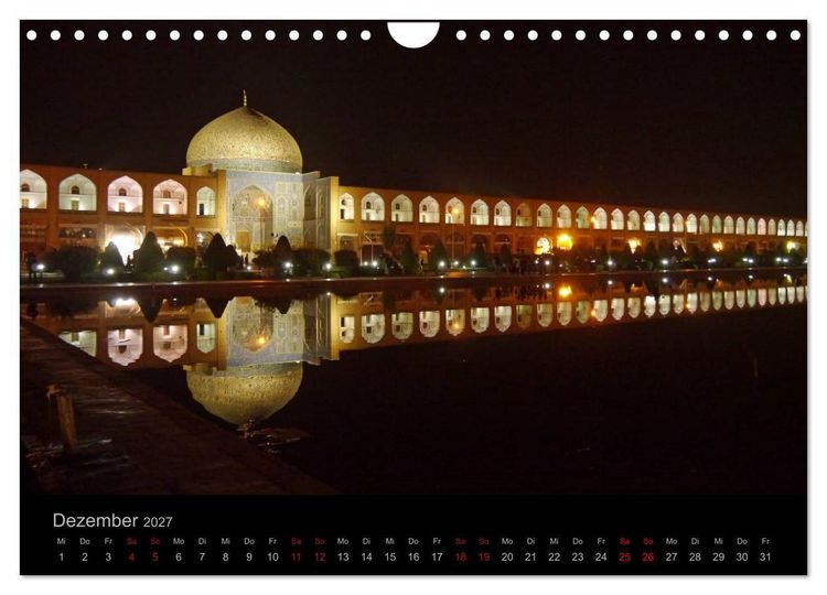 Produktbild: Iran - Impressionen einer Reise (Wandkalender 2027 DIN A4 quer), CALVENDO Monatskalender
