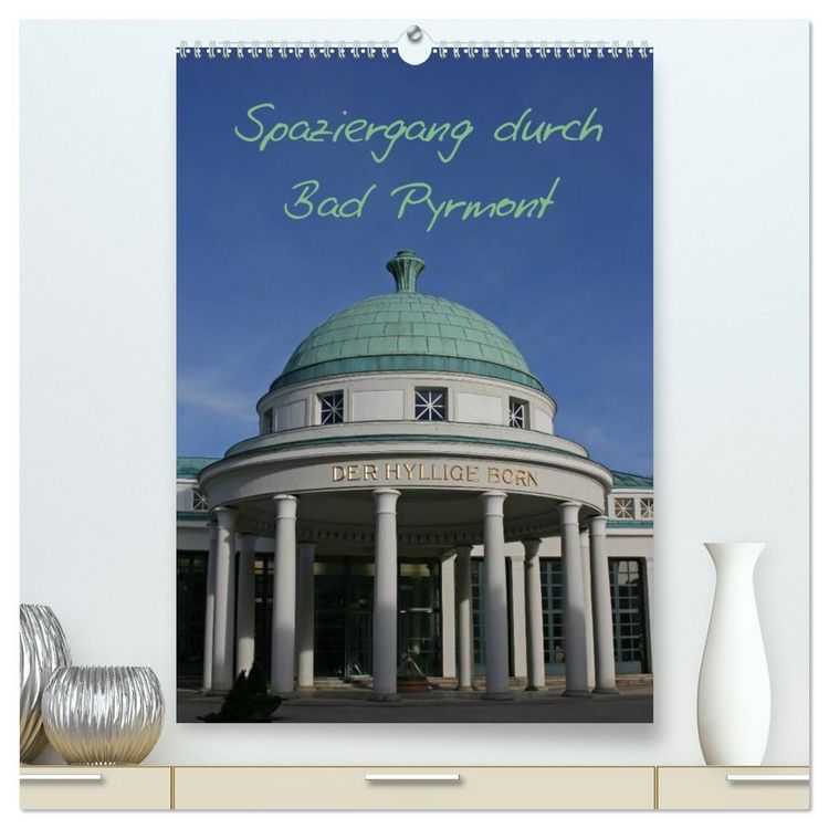 Produktbild: Spaziergang durch Bad Pyrmont (hochwertiger Premium Wandkalender 2027 DIN A2 hoch), Kunstdruck in Hochglanz
