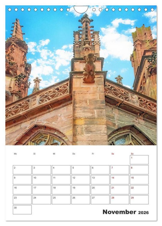 Produktbild: Freiburg - Reiseplaner (Wandkalender 2026 DIN A4 hoch), CALVENDO Monatskalender