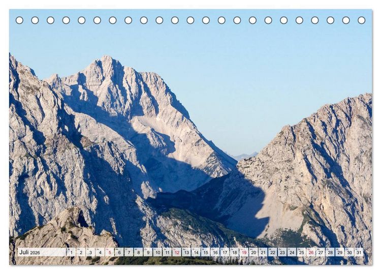 Produktbild: ALPEN BLICK (Tischkalender 2026 DIN A5 quer), CALVENDO Monatskalender