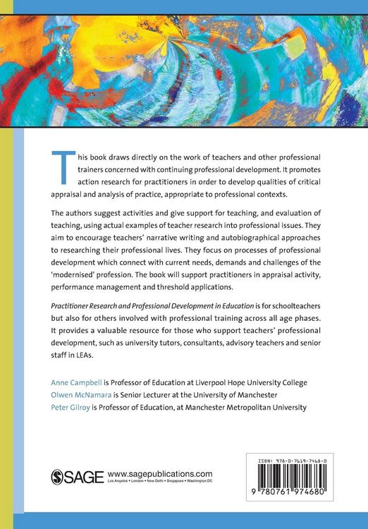 Produktbild: Practitioner Research and Professional Development in Education