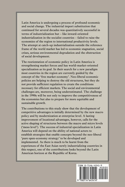Produktbild: International Competitiveness in Latin America and East Asia