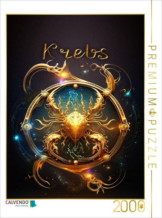 Produktbild: CALVENDO Puzzle Krebs 22. Juni - 22. Juli | 2000 Teile Lege-Gr&ouml;&szlig;e 90x67cm Foto-Puzzle f&uuml;r gl&uuml;ckliche Stunden
