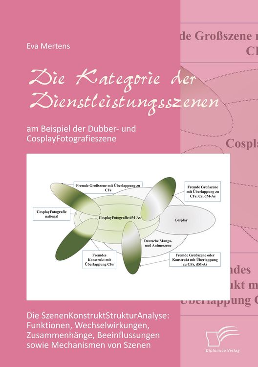 Produktbild: Die Kategorie der Dienstleistungsszenen am Beispiel der Dubber- und CosplayFotografieszene
