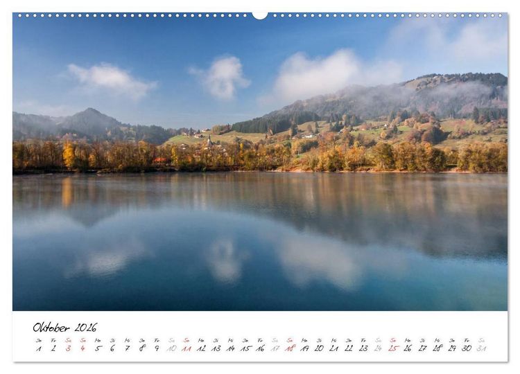 Produktbild: Erlebnis Oberallg&auml;u (Wandkalender 2026 DIN A2 quer), CALVENDO Monatskalender