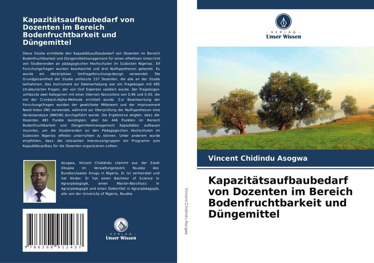 Produktbild: Kapazit&auml;tsaufbaubedarf von Dozenten im Bereich Bodenfruchtbarkeit und D&uuml;ngemittel