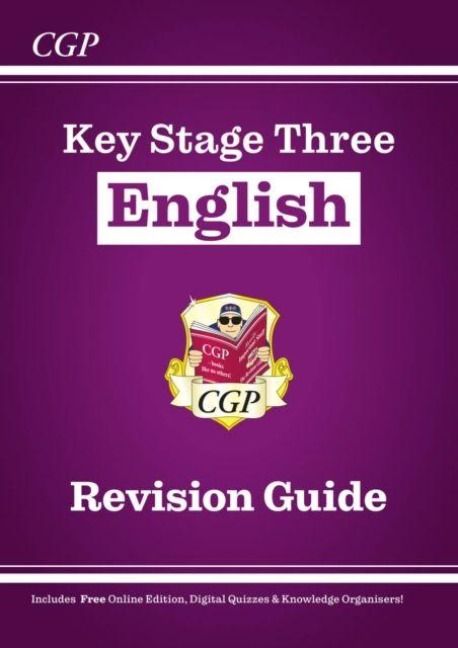 Produktbild: KS3 English Revision Guide (with Online Edition, Quizzes and Knowledge Organisers)
