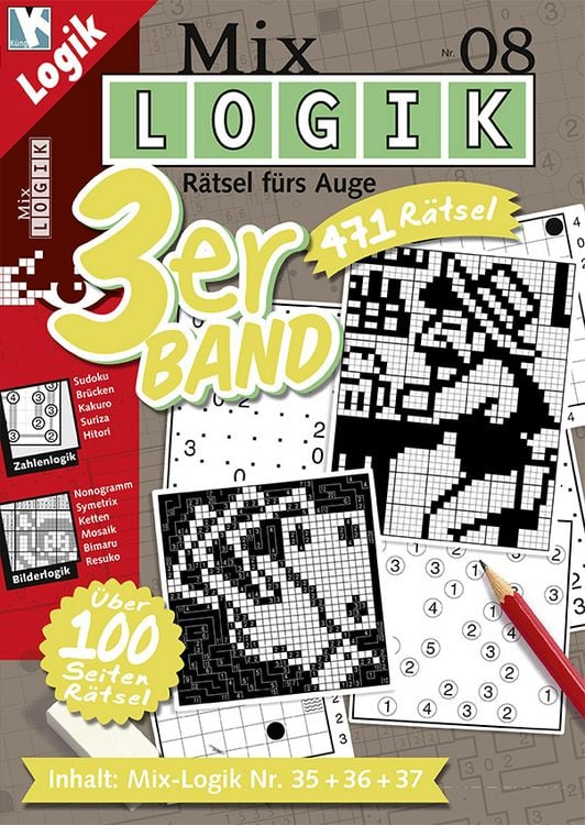 Produktbild: Mix Logik 3er-Band Nr. 8