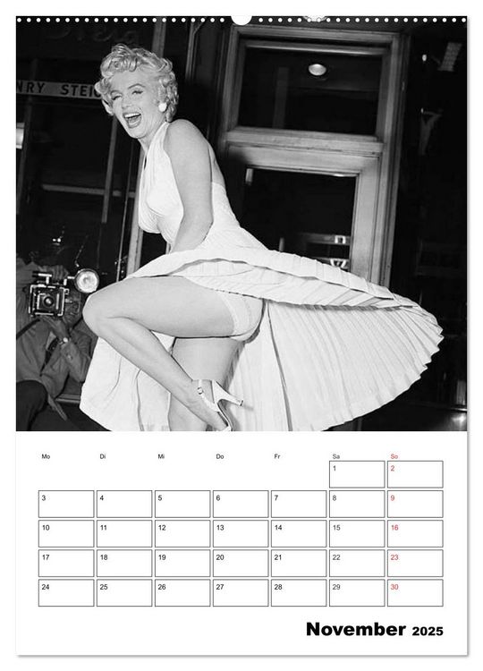 Produktbild: Marilyn Monroe. Weltstar und Sexsymbol (hochwertiger Premium Wandkalender 2025 DIN A2 hoch), Kunstdruck in Hochglanz