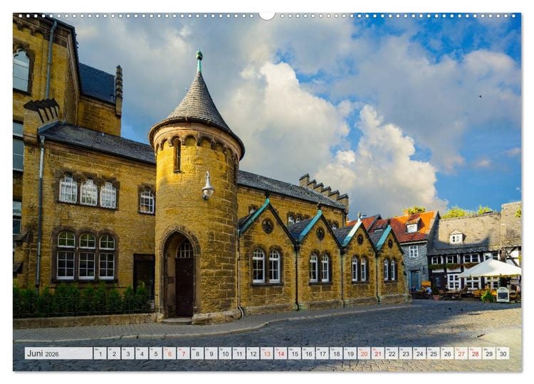 Produktbild: Goslar Impressionen (Wandkalender 2026 DIN A2 quer), CALVENDO Monatskalender