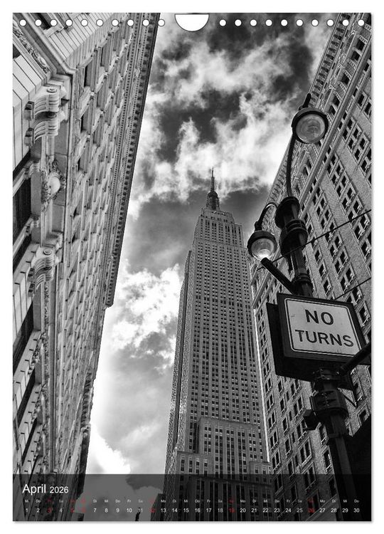 Produktbild: New York - The Big Apple (Wandkalender 2026 DIN A4 hoch), CALVENDO Monatskalender