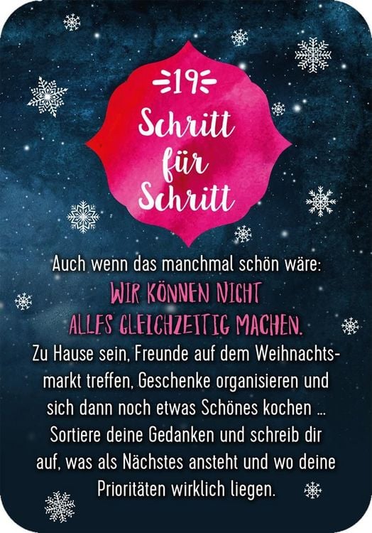 Produktbild: Achtsamkeit f&uuml;r den Advent