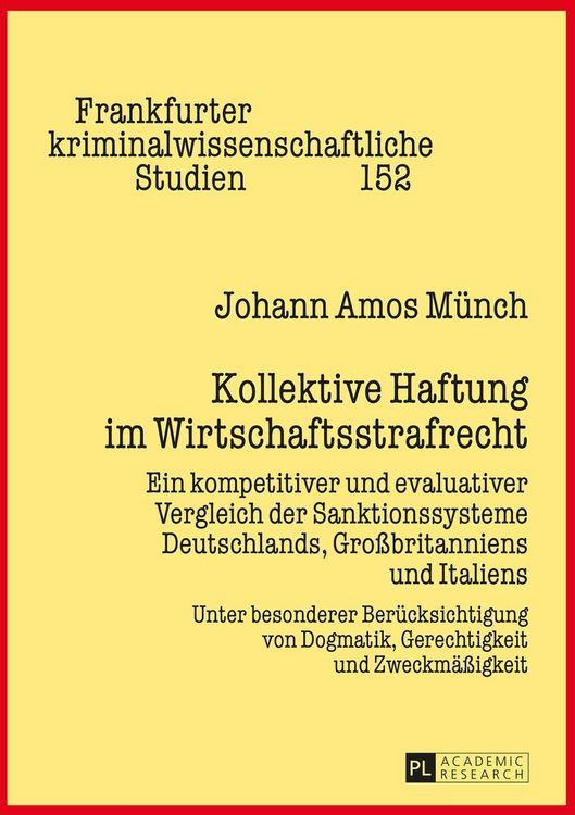 Produktbild: Kollektive Haftung im Wirtschaftsstrafrecht