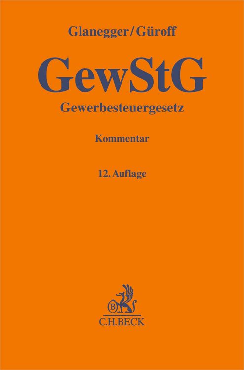 Produktbild: Gewerbesteuergesetz. GewStG