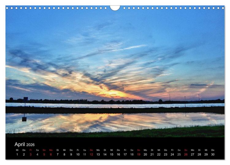 Produktbild: Gute Nacht - Ruhrgebiet! (Wandkalender 2026 DIN A3 quer), CALVENDO Monatskalender