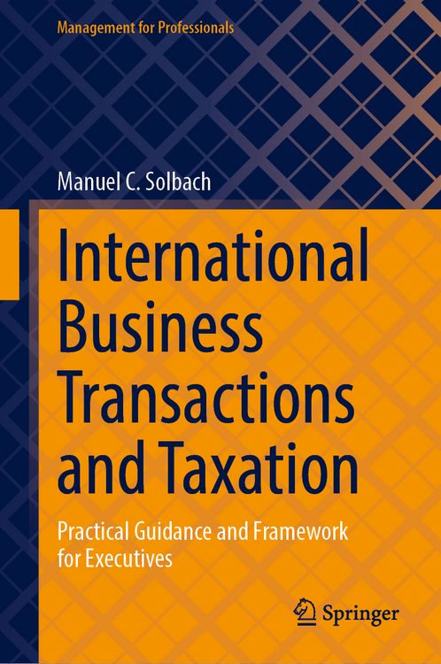 Produktbild: International Business Transactions and Taxation