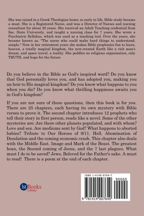Produktbild: Mysteries of The Bible