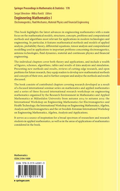 Produktbild: Engineering Mathematics I