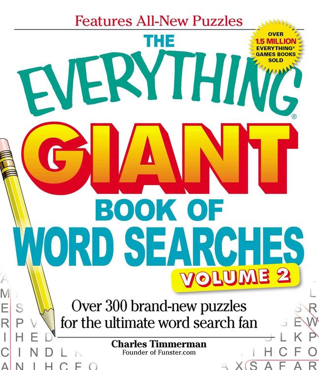 Produktbild: The Everything Giant Book of Word Searches, Volume 2