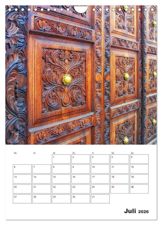 Produktbild: Sansibar - K&uuml;stenstadt mit Charme (Wandkalender 2026 DIN A4 hoch), CALVENDO Monatskalender