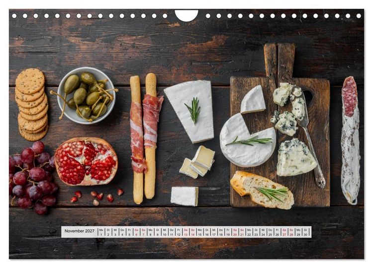 Produktbild: Mediterrane K&uuml;che - Gesund & Lecker (Wandkalender 2027 DIN A4 quer), CALVENDO Monatskalender