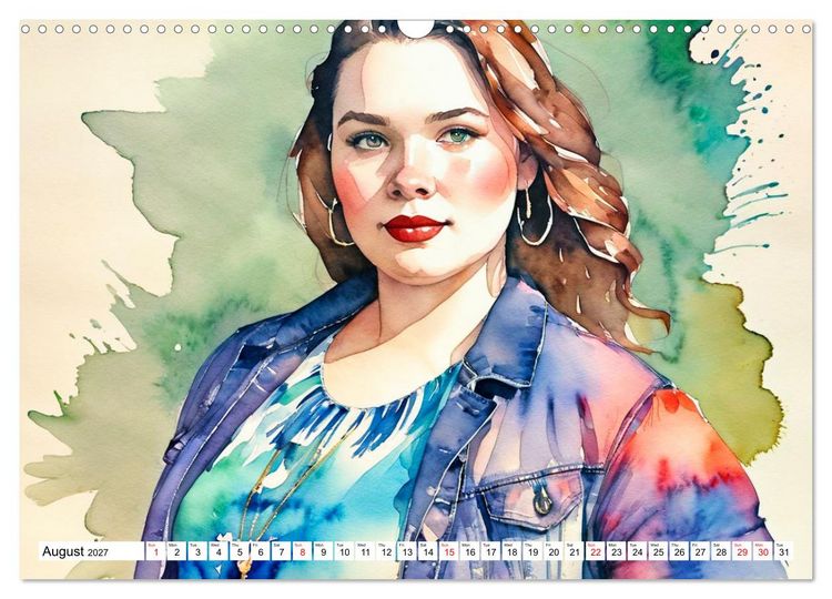 Produktbild: Daphne&rsquo;s Habitats, the Graphic Worlds of a Digital Muse (Wall Calendar 2027 DIN A3 landscape), CALVENDO 12 Month Wall Calendar